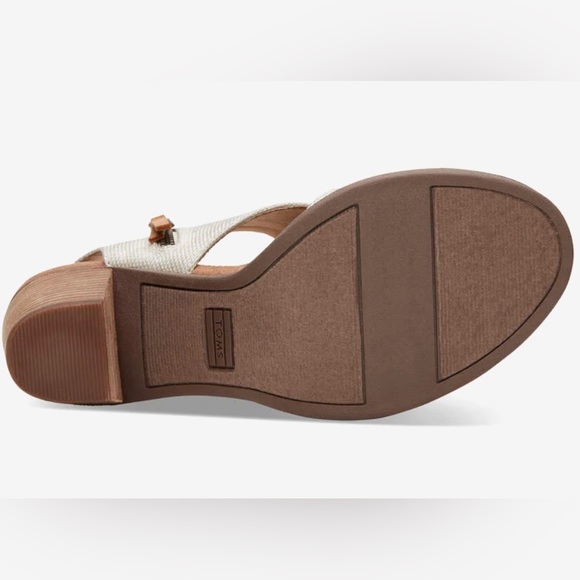 NIB 👡Toms Super Cute Summer Style Majorca Cutout Sandals Size 5.5 - Picture 3 of 5